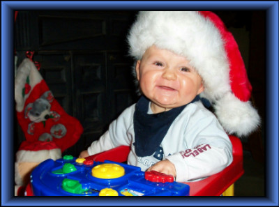 Nick wünscht frohe Weihnachten